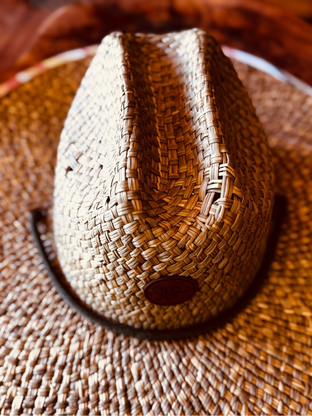 ROXY Roxy Womens  Straw Panama hat nwot m/l - Picture 9 of 9